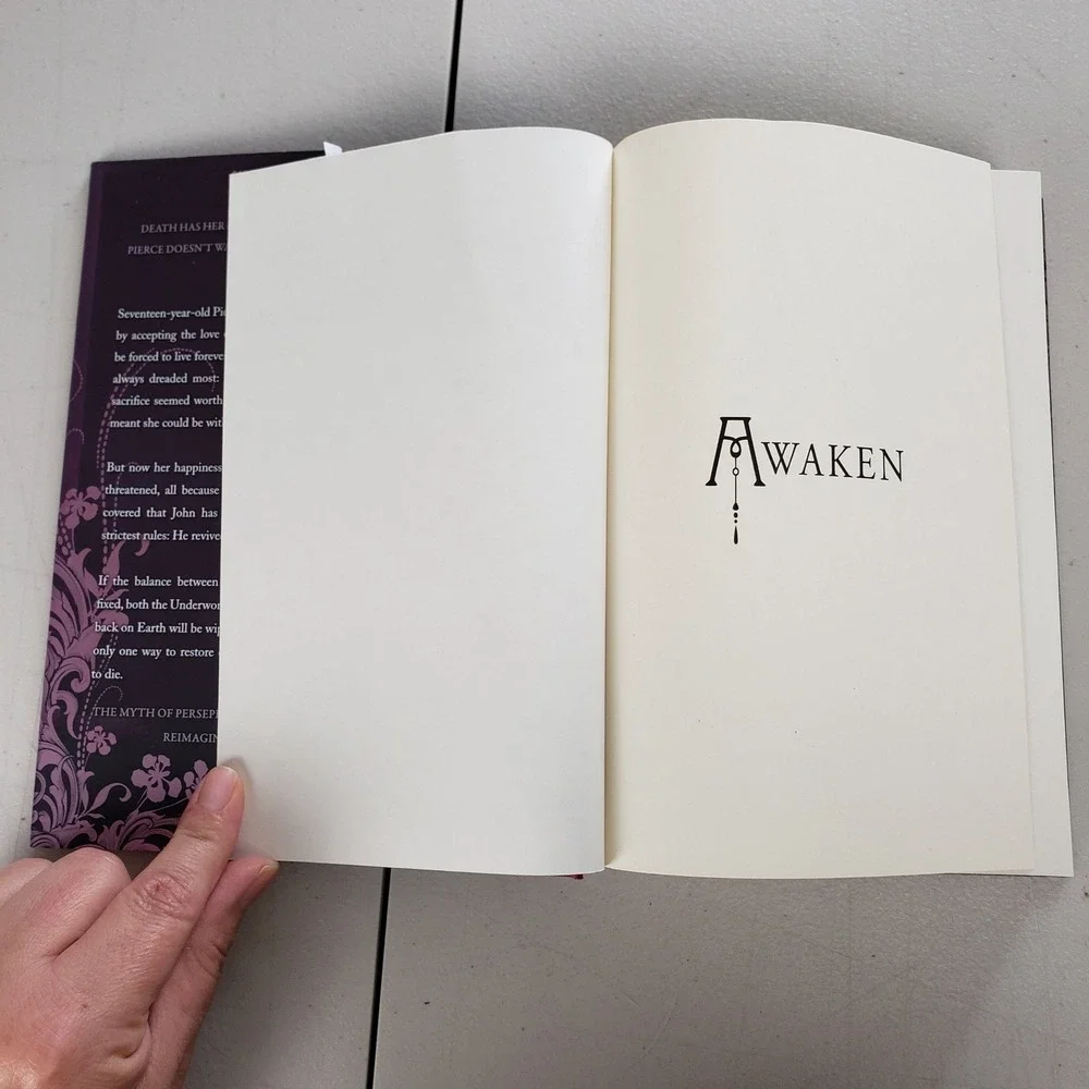 Awaken Meg Cabot Abandon Series Book 3 Hardcover First Edition 2013 YA Fantasy